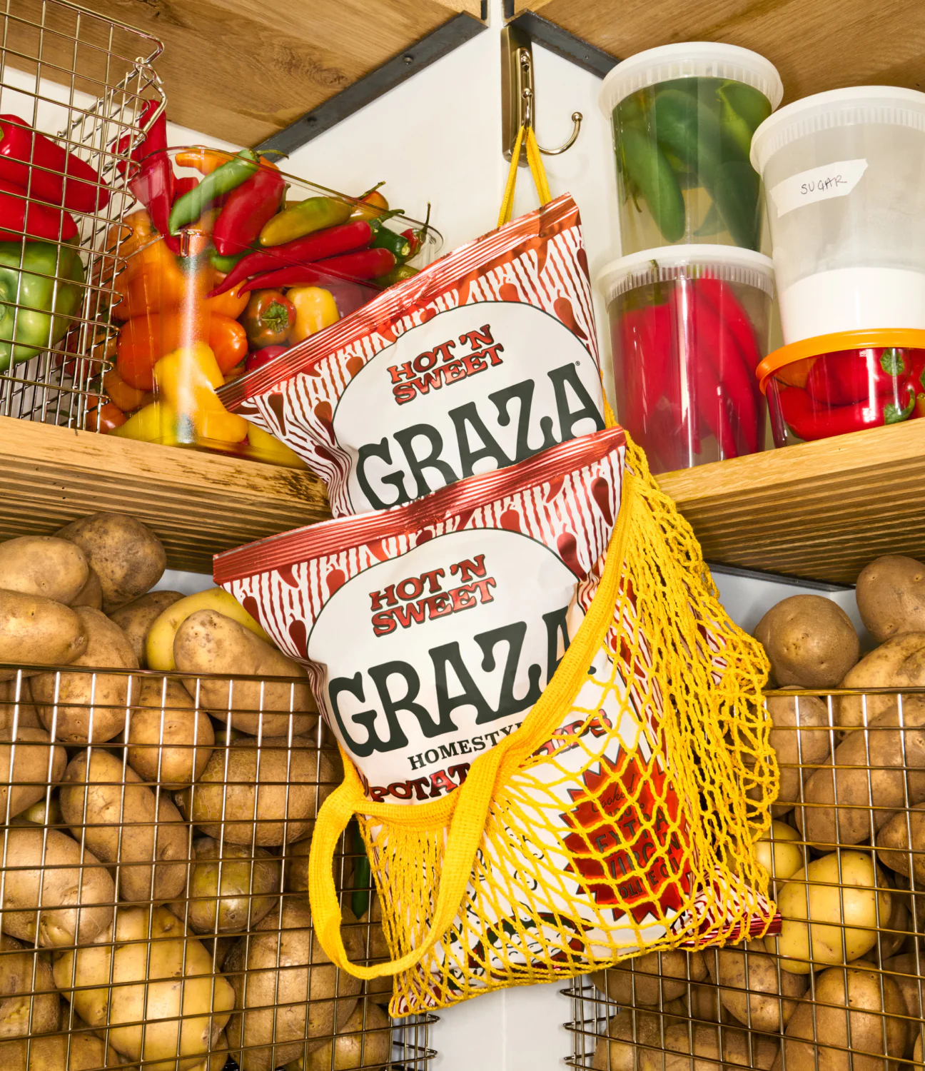 Hot 'n Sweet Olive Oil Potato Chips - Image 4