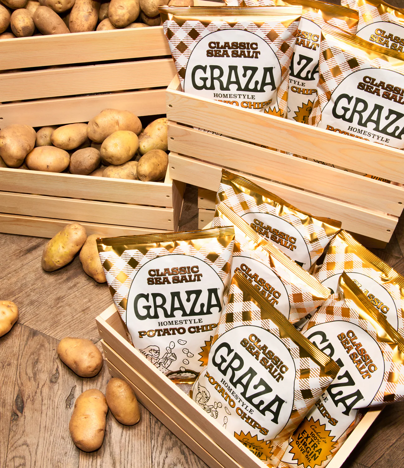 Classic Sea Salt Olive Oil Potato Chips - Image 4
